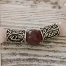 БРАСЛЕТ ИЗ РОЗОВОГО КВАРЦА С РУНАМИ И ТУРМАЛИНОМ Браслет из розового кварца с рунами и турмалином