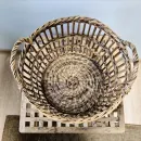 Корзина плетеная ажурная