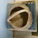 Корзина плетеная грибная