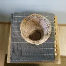 Корзина плетеная для цветов