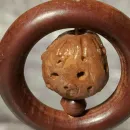 СЕРЬГИ БОХО С РУДРАКШЕЙ Серьги бохо с рудракшей