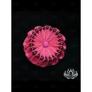 Резинка для волос ручной работы "Зефир" розовый. Единственный экземпляр. Цветы Канзаши на волосы Ваши.