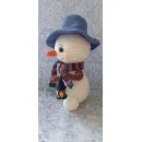 Игрушка Амигуруми — Снеговик