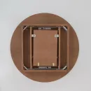 Круглый, раздвижной стол. Дубовый шпон, массив ясеня