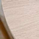 Круглый, раздвижной стол. Дубовый шпон, массив ясеня