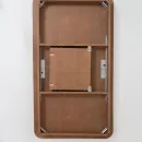 Прямоугольный, раздвижной стол. Дубовый шпон, массив ясеня