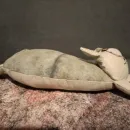 Льняная игрушка, котик