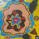 Картина маслом Радость