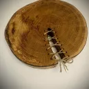 Дубовый спил для сервировки стола