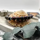 Браслет - талисман из натурального пренита и маковой яшмы