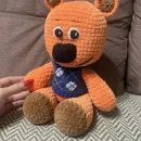 Вязанный Медведь Кеша