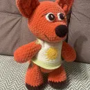 Вязанная игрушка Лисичка