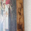 Икона образ Николай Чудотворец на дереве