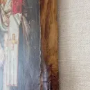 Икона образ Николай Чудотворец на дереве