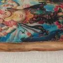 Картина на дереве Ганеша