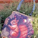 Сумка с фермуаром Осень белка