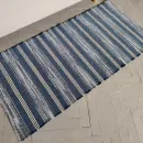 КОВРИК НА ПОЛ 70Х145 ДОМОТКАНЫЙ. ХЛОПОК. Коврик на пол 70х145 домотканый. Хлопок.