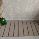 ДОМОТКАНАЯ ДОРОЖКА 70Х165 СМ ИЗ ДЖУТА И ХЛОПКА. Домотканая дорожка 70х165 см из джута и хлопка.