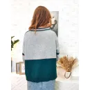 Кардиган из пуха норки "Туманное утро"