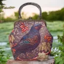 Сумка ручной работы с фермуаром Время-Осень