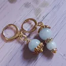 СЕРЬГИ С АКВАМАРИНОМ Серьги с аквамарином