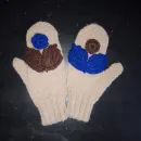 ВАРЕЖКИ-ТРАНСФОРМЕРЫ ДЛЯ АВТОЛЕДИ ВЯЗАНЫЕ СПИЦАМИ С ЭЛЕМЕНТАМИ ИРЛАНДСКОГО КРУЖЕВА Варежки-трансформеры для автоледи вязаные спицами с элементами ирландского кружева