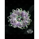 Шпилька для волос ручной работы "Астра" сиреневый. Единственный экземпляр. Цветы Канзаши на волосы Ваши.