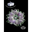 Шпилька для волос ручной работы "Астра" сиреневый. Единственный экземпляр. Цветы Канзаши на волосы Ваши.