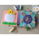 Книга из фетра "Жирафик"