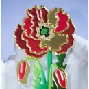 Брошь "Красный мак"