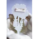 Брошь "Красный мак"