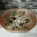 РАКОВИНА НАКЛАДНАЯ ДЛЯ ВАННОЙ КОМНАТЫ ( АВТОРСКАЯ РАБОТА ) Раковина накладная для ванной комнаты ( Авторская работа )