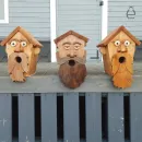 Скворечник с бородой