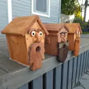 Скворечник с бородой