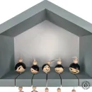 Брелок с ключницей