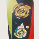 КАРТИНА АБСТРАКЦИЯ МАСЛОМ МУЖСКОЕ И ЖЕНСКОЕ Картина абстракция маслом Мужское и женское