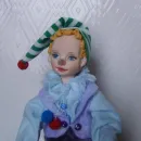 Буратино. Интерьерная авторская кукла ручной работы