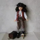 Пиратка - разбойница Лаура. Интерьерная кукла