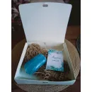 Набор для бани/сауны мочалка и мыло