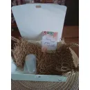 Набор для бани/сауны мочалка и мыло