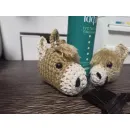 Брелок вязаный Лошадка в ассортименте