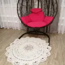 Вязаный ковёр