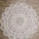 Вязаный ковёр