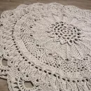 Вязаный ковёр