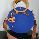 Cумка каркасная из хлопкового шнура