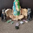 Священный оберег семьи Богиня " Баст" (бастет)