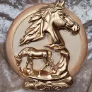 Символ года 2026 Огненная лошадь сувенир