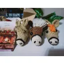 Брелок вязаный Лошадка в ассортименте