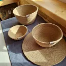 Набор корзин из джута 3 шт.