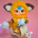 Мягкая игрушка Монстрик с аксессуарами и мотоциклом